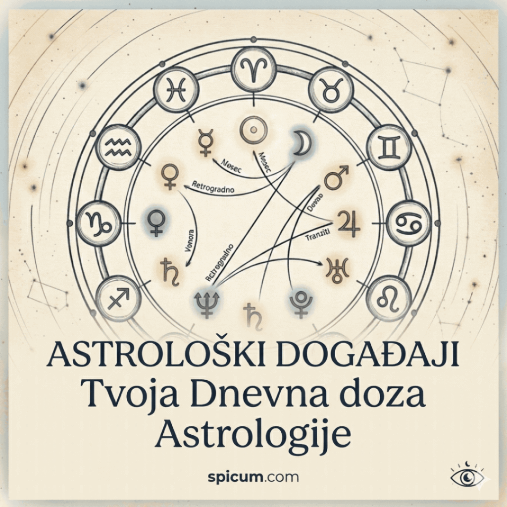 Astrološki događaji i uticaji za danas