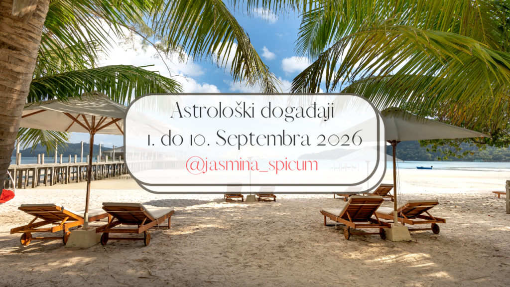 Astrološki događaji 1 do 10. Septembra 2026